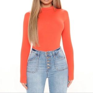 Fashion nova turtle neck bodysuit